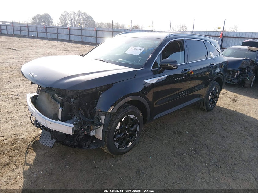 2024 Kia Sorento VIN 5XYRLDJC0RG280234 IAAI salvage auction — FRONT END, Salvage Title, sold $6,400 on 2026-07-29 (photo 2)
