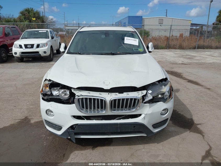 2012 BMW X3 VIN 5UXWX5C55CL720762 IAAI salvage auction — FRONT & REAR, Clear (New York), sold $325 on 2026-07-08 (photo 6)