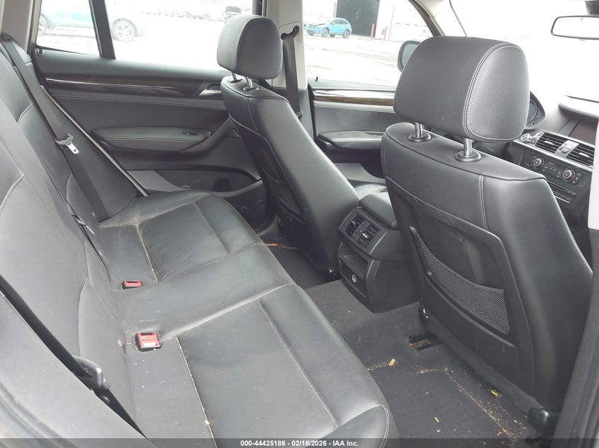 2012 BMW X3 VIN 5UXWX5C55CL720762 IAAI salvage auction — FRONT & REAR, Clear (New York), sold $325 on 2026-07-08 (photo 8)