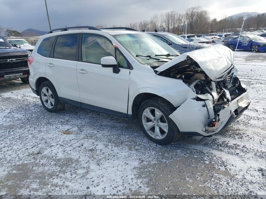 2015 Subaru Forester VIN JF2SJADC2FH496351 IAAI salvage auction — FRONT END, Salvage Title, sold $475 on 2026-07-10 (photo 1)