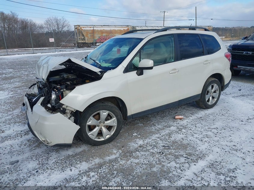 2015 Subaru Forester VIN JF2SJADC2FH496351 IAAI salvage auction — FRONT END, Salvage Title, sold $475 on 2026-07-10 (photo 2)