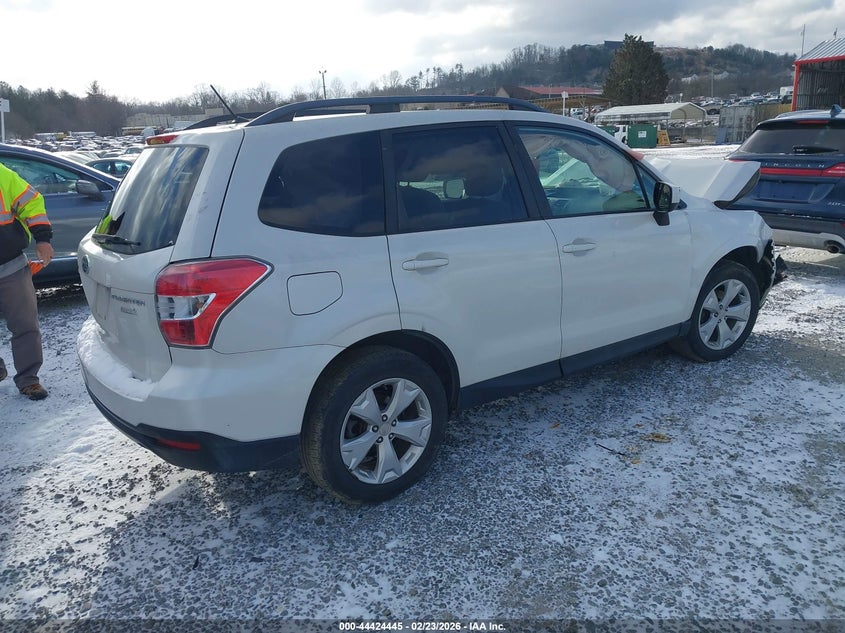 2015 Subaru Forester VIN JF2SJADC2FH496351 IAAI salvage auction — FRONT END, Salvage Title, sold $475 on 2026-07-10 (photo 4)
