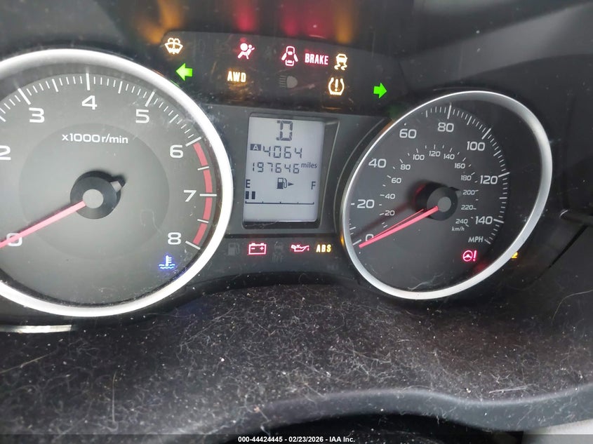 2015 Subaru Forester VIN JF2SJADC2FH496351 IAAI salvage auction — FRONT END, Salvage Title, sold $475 on 2026-07-10 (photo 7)