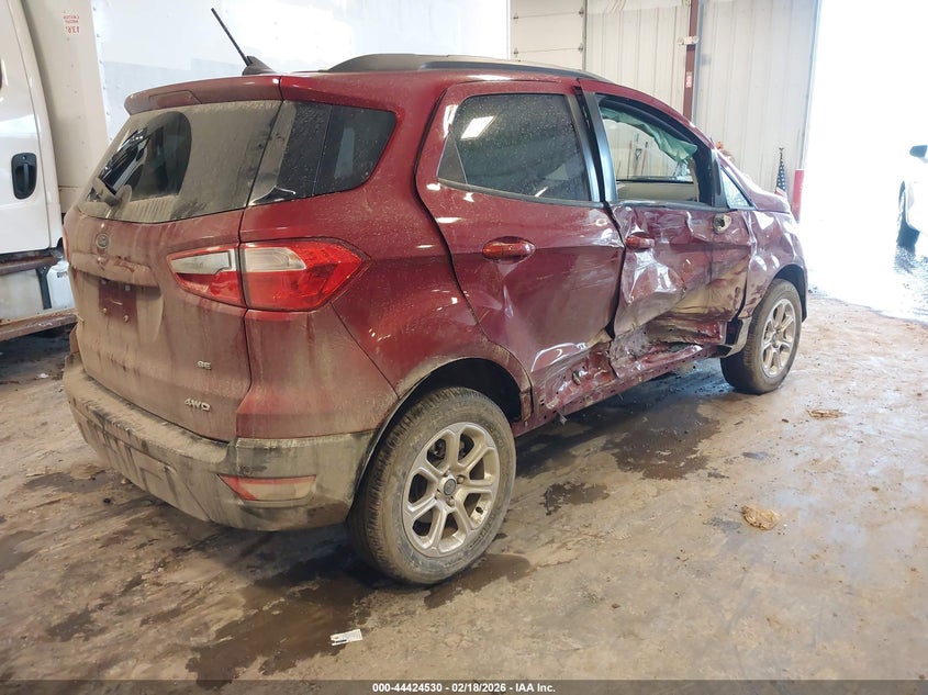 2020 Ford Ecosport VIN MAJ6S3GL4LC340282 IAAI salvage auction — MECHANICAL, Salvage Title, sold $1,200 on 2026-07-21 (photo 4)