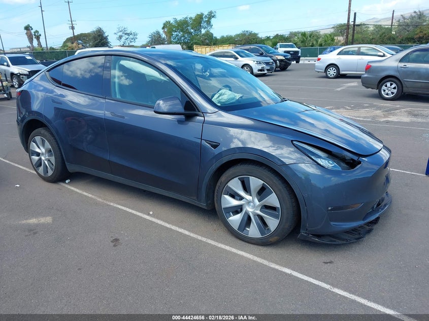 2022 Tesla Model y VIN 7SAYGDEE1NF454652 IAAI salvage auction — LEFT SIDE, Salvage (Hawaii), sold $2,050 on 2026-07-21 (photo 1)