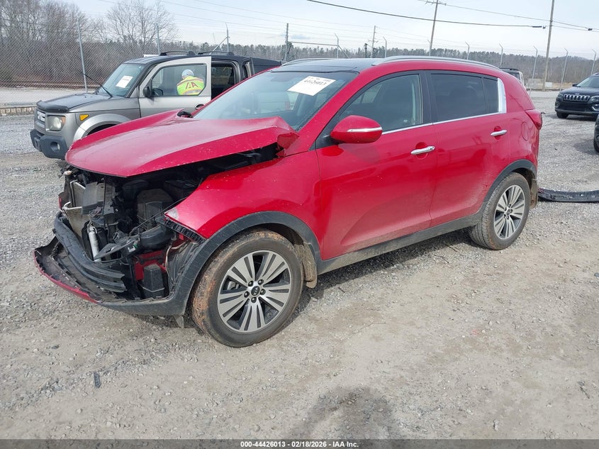 2014 Kia Sportage VIN KNDPC3AC9E7585949 IAAI salvage auction — FRONT END, Salvage Title, sold $1,900 on 2026-07-17 (photo 2)