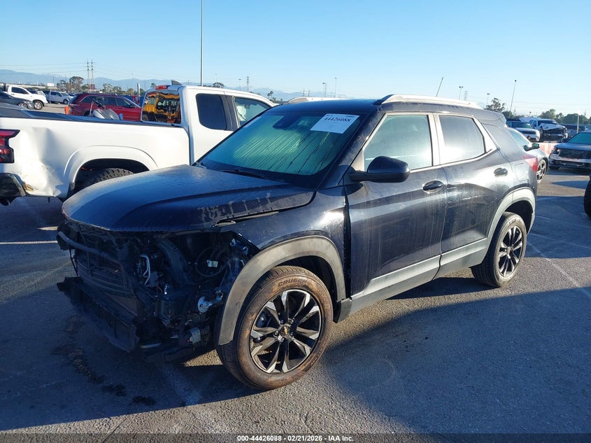 2021 Chevrolet Trailblazer VIN KL79MPS27MB146499 IAAI salvage auction — Front End, Lien Papers (California), sold $575 on 2026-07-02 (photo 2)