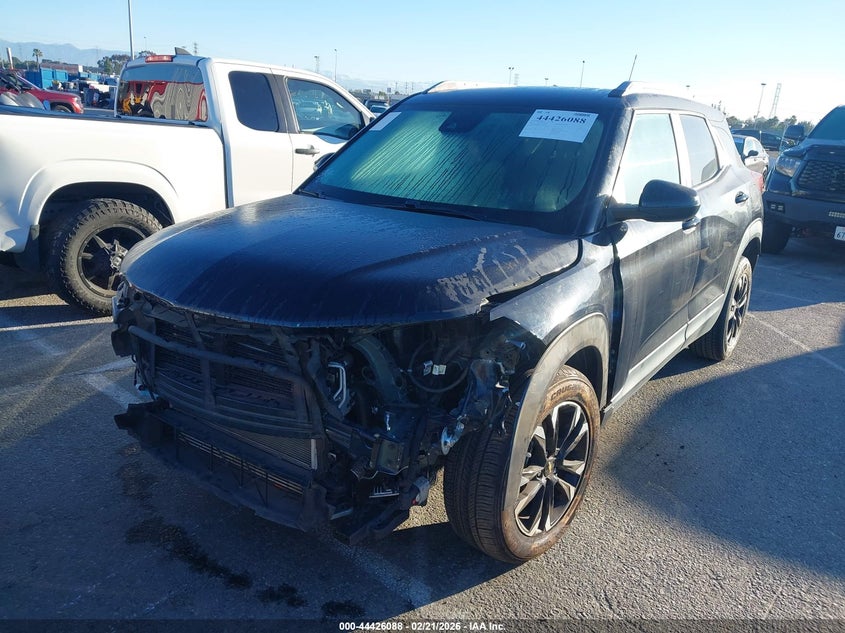 2021 Chevrolet Trailblazer VIN KL79MPS27MB146499 IAAI salvage auction — Front End, Lien Papers (California), sold $575 on 2026-07-02 (photo 6)
