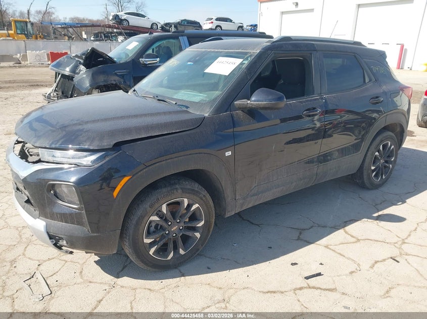 2021 Chevrolet Trailblazer VIN KL79MRSL8MB056590 IAAI salvage auction — FRONT END, Salvage (Illinois), sold $3,150 on 2026-07-07 (photo 2)