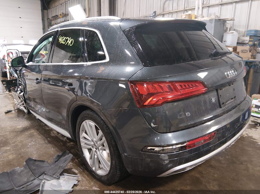 2019 Audi Q5 VIN WA1BNAFY4K2104814 IAAI salvage auction — LEFT FRONT, Salvage (Massachusetts), sold $4,000 on 2026-07-28 (photo 3)