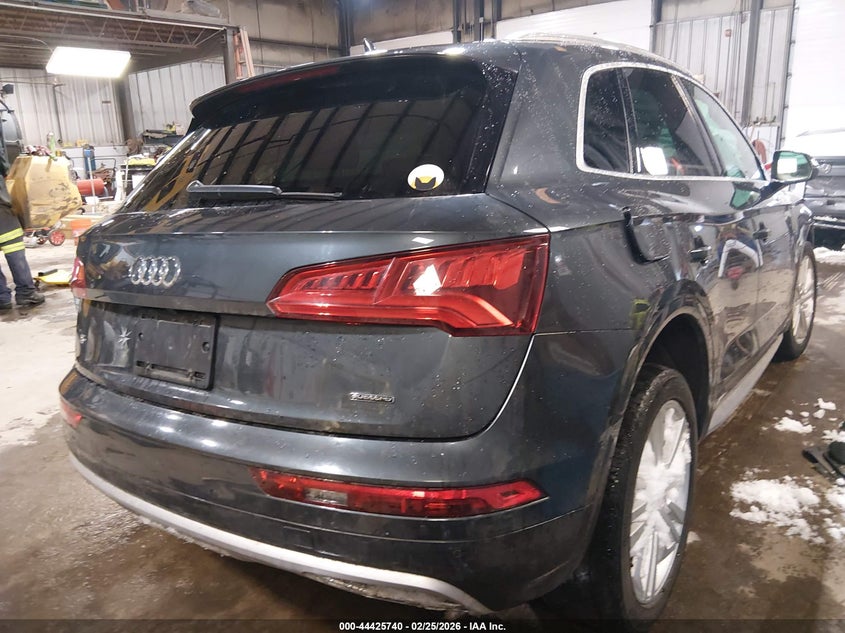 2019 Audi Q5 VIN WA1BNAFY4K2104814 IAAI salvage auction — LEFT FRONT, Salvage (Massachusetts), sold $4,000 on 2026-07-28 (photo 4)
