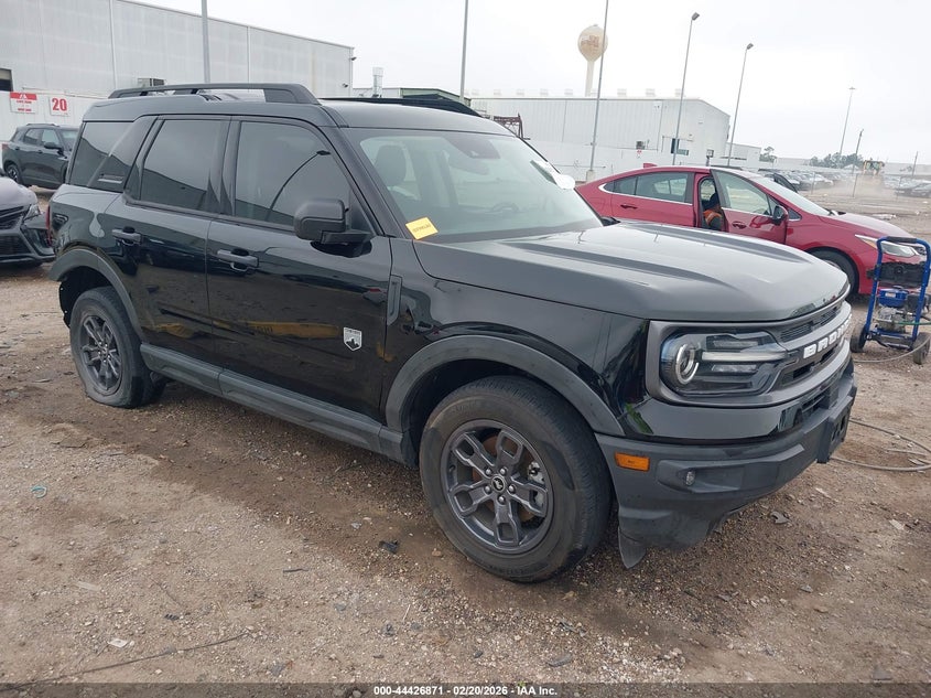 2021 Ford Bronco sport VIN 3FMCR9B65MRB22492 IAAI salvage auction — REAR END, Original (Texas), sold $5,200 on 2026-07-09 (photo 1)