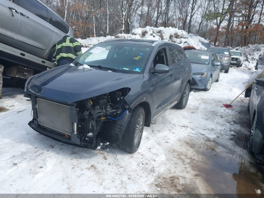 2021 Hyundai Tucson VIN KM8J3CAL3MU398370 IAAI salvage auction — FRONT & REAR, Salvage Title, sold $4,950 on 2026-07-14 (photo 2)