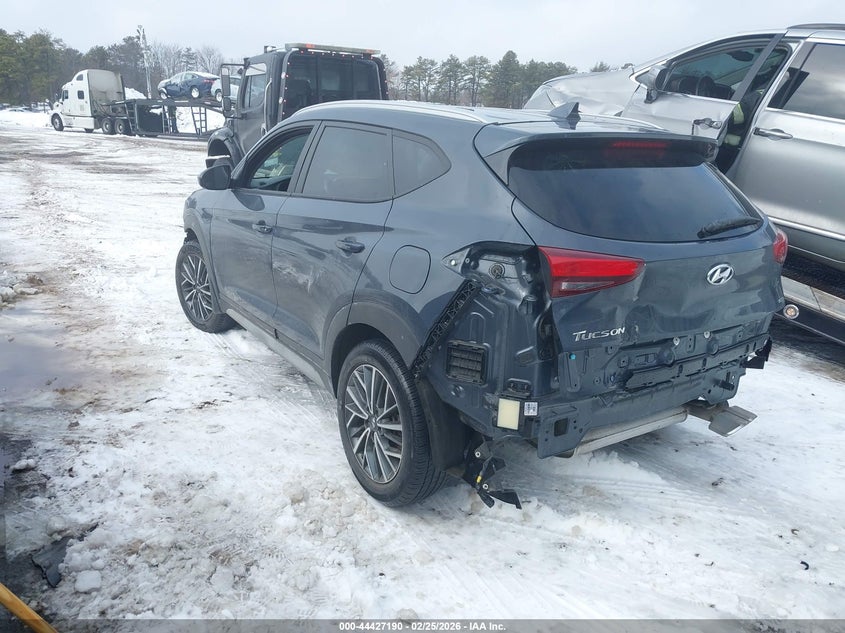 2021 Hyundai Tucson VIN KM8J3CAL3MU398370 IAAI salvage auction — FRONT & REAR, Salvage Title, sold $4,950 on 2026-07-14 (photo 3)