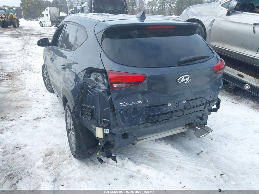 2021 Hyundai Tucson VIN KM8J3CAL3MU398370 IAAI salvage auction — FRONT & REAR, Salvage Title, sold $4,950 on 2026-07-14 (photo 6)