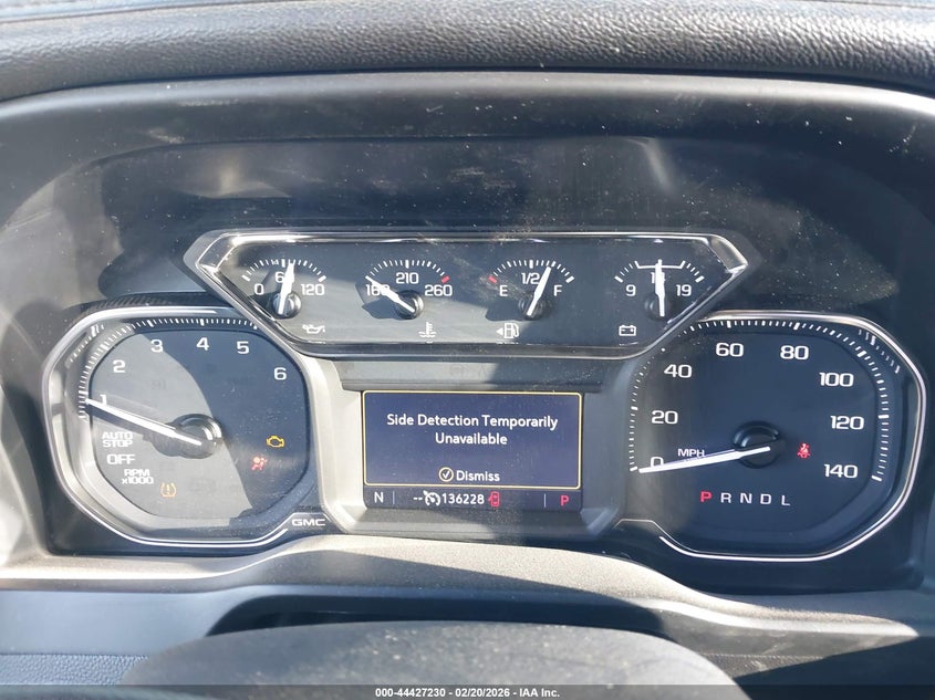 2020 Gmc SIERRA VIN 3GTP8DED2LG120361 IAAI salvage auction — FRONT END, Salvage Title, sold $9,000 on 2026-07-12 (photo 7)