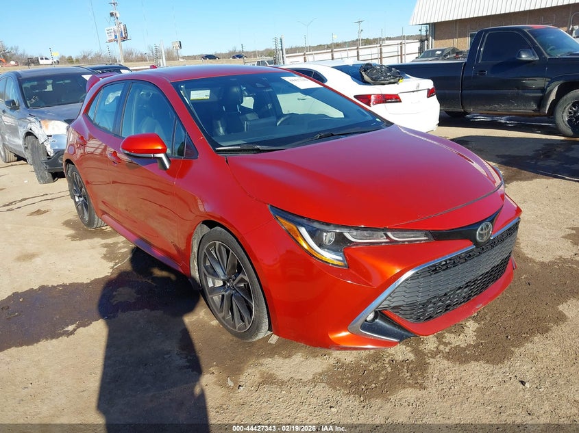 2019 Toyota Corolla VIN JTNK4RBE7K3038221 IAAI salvage auction — LEFT SIDE, Clear (Oklahoma), sold $4,700 on 2026-07-08 (photo 1)