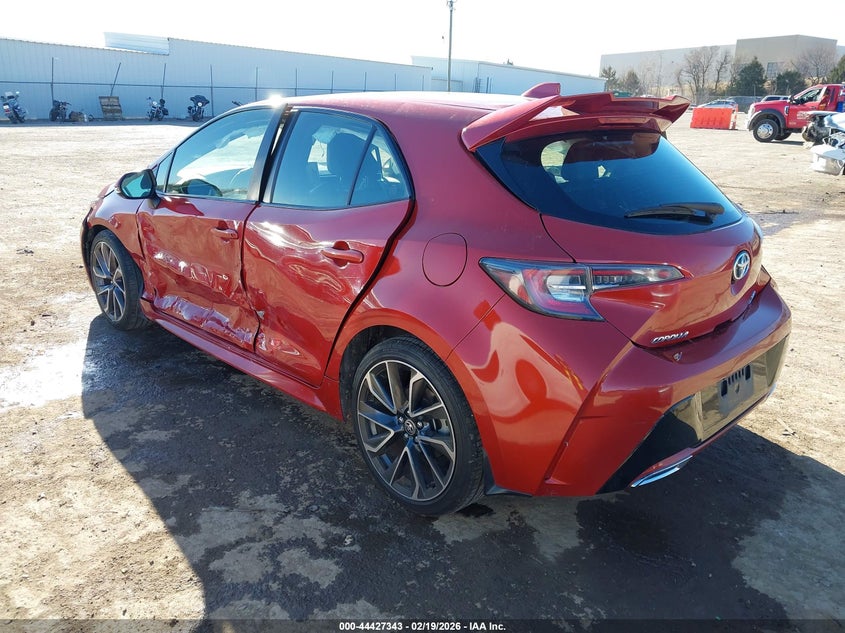2019 Toyota Corolla VIN JTNK4RBE7K3038221 IAAI salvage auction — LEFT SIDE, Clear (Oklahoma), sold $4,700 on 2026-07-08 (photo 3)