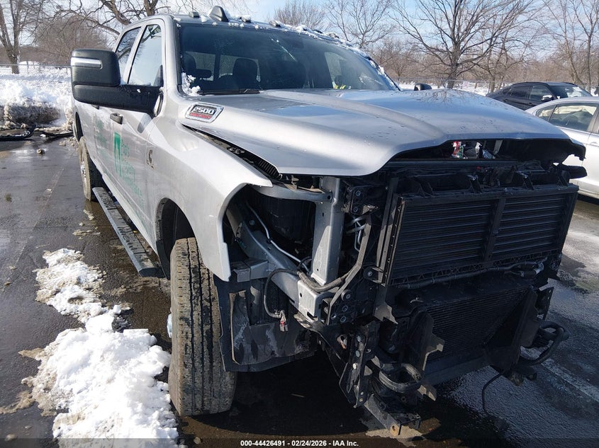 2023 Ram 2500 VIN 3C6UR5HL7PG504139 IAAI salvage auction — FRONT END, Salvage (New Jersey), sold $12,200 on 2026-07-27 (photo 1)