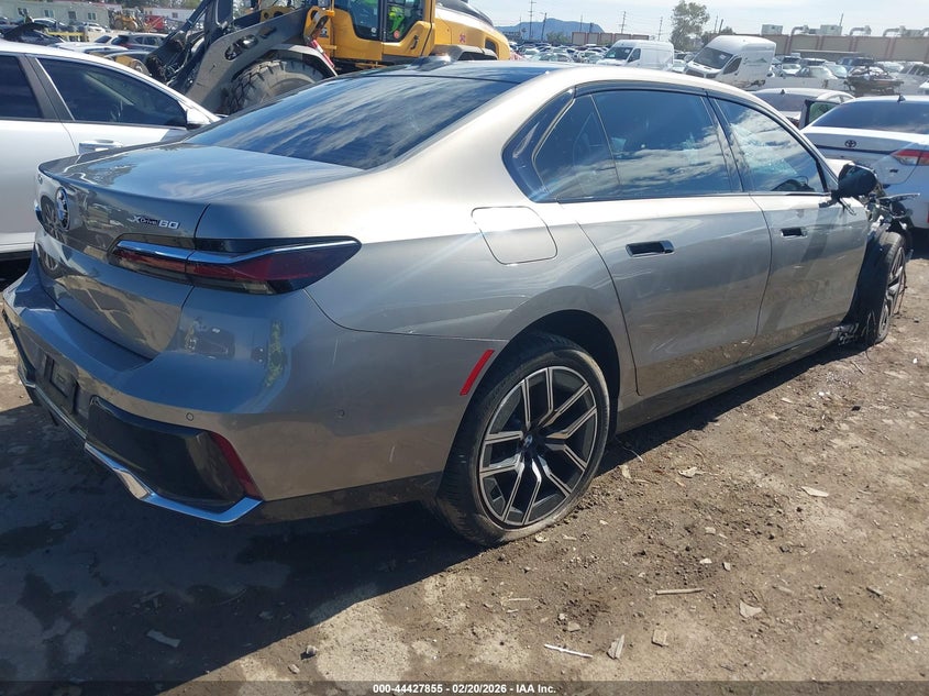2024 BMW I7 VIN WBY53EJ0XRCP46331 IAAI salvage auction — Front End, Salvage (California), sold $19,150 on 2026-04-23 (photo 4)