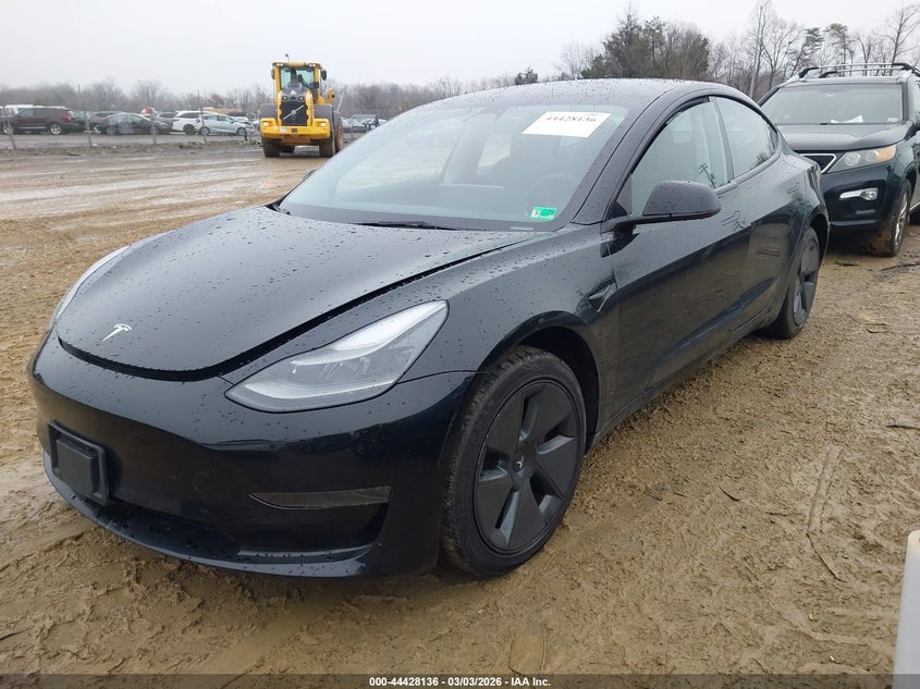 2023 Tesla Model 3 VIN 5YJ3E1EA6PF433985 IAAI salvage auction — Electrical, Clear (Montana), sold $13,200 on 2026-03-16 (photo 2)