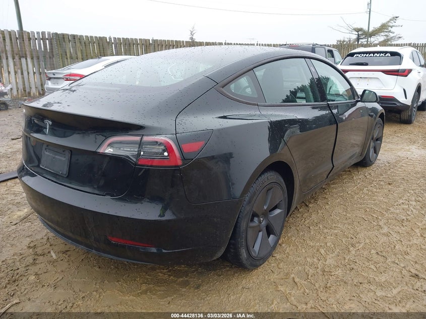 2023 Tesla Model 3 VIN 5YJ3E1EA6PF433985 IAAI salvage auction — Electrical, Clear (Montana), sold $13,200 on 2026-03-16 (photo 4)