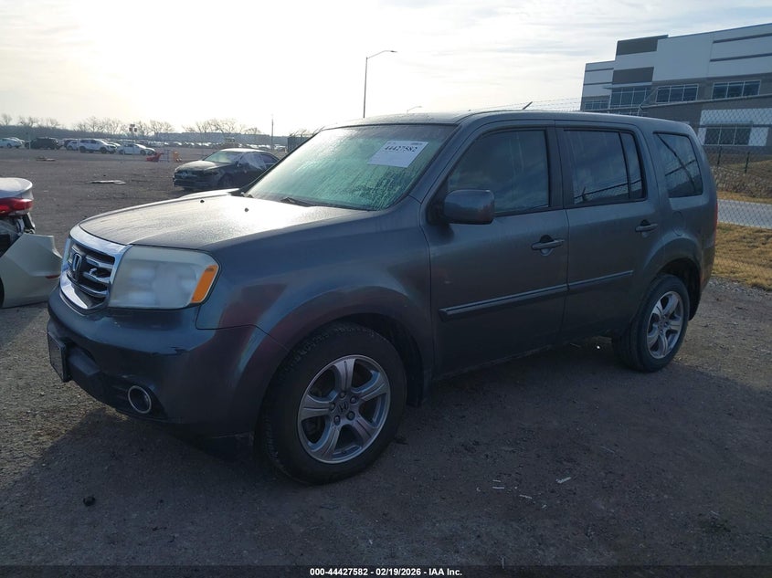 2013 Honda Pilot VIN 5FNYF3H63DB037014 IAAI salvage auction — RIGHT FRONT, Salvage Title, sold $1,250 on 2026-07-22 (photo 2)