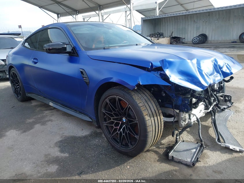 2025 BMW M4 VIN WBS13HK00SCT40394 — IAAI salvage auction photo
