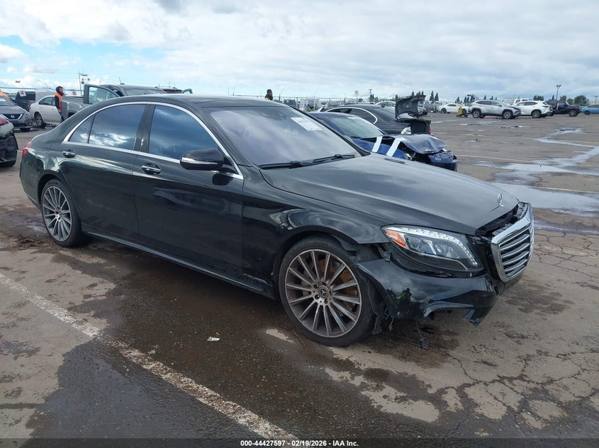 2017 Mercedes-benz S-klasse VIN WDDUG8CB4HA323178 IAAI salvage auction — FRONT END, Clear (Oklahoma), sold $6,425 on 2026-07-15 (photo 1)