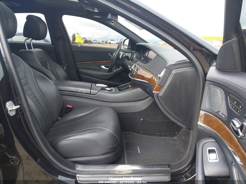 2017 Mercedes-benz S-klasse VIN WDDUG8CB4HA323178 IAAI salvage auction — FRONT END, Clear (Oklahoma), sold $6,425 on 2026-07-15 (photo 5)