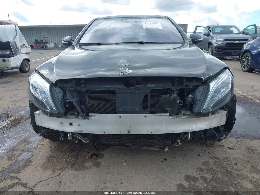 2017 Mercedes-benz S-klasse VIN WDDUG8CB4HA323178 IAAI salvage auction — FRONT END, Clear (Oklahoma), sold $6,425 on 2026-07-15 (photo 6)