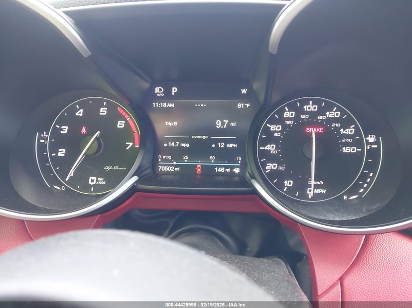 2019 Alfa romeo Giulia VIN ZARFANBN2K7612097 IAAI salvage auction — LEFT SIDE, Original (Texas), sold $4,500 on 2026-07-13 (photo 7)