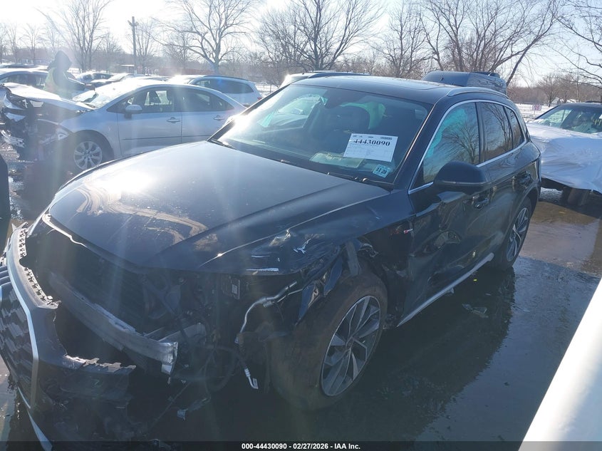 2024 Audi Q5 VIN WA1EAAFY9R2018353 IAAI salvage auction — FRONT END, Salvage (New Jersey), sold $13,300 on 2026-07-20 (photo 2)