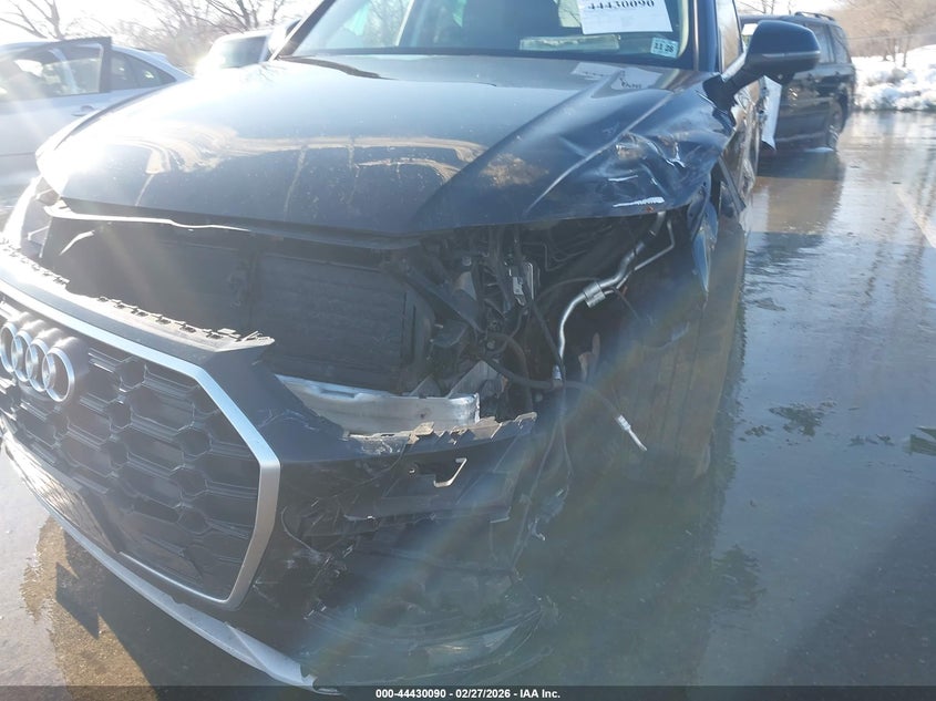 2024 Audi Q5 VIN WA1EAAFY9R2018353 IAAI salvage auction — FRONT END, Salvage (New Jersey), sold $13,300 on 2026-07-20 (photo 6)