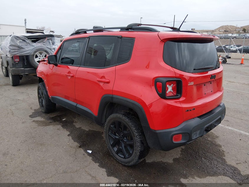 2017 Jeep Renegade VIN ZACCJBBB4HPG58818 IAAI salvage auction — FRONT END, Salvage (New Mexico), sold $1,225 on 2026-07-29 (photo 3)