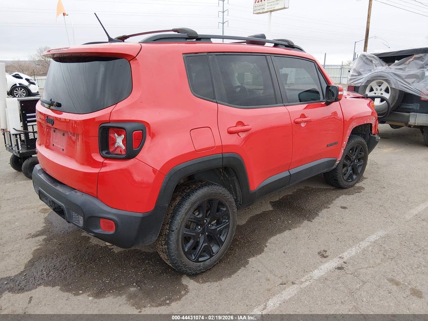 2017 Jeep Renegade VIN ZACCJBBB4HPG58818 IAAI salvage auction — FRONT END, Salvage (New Mexico), sold $1,225 on 2026-07-29 (photo 4)