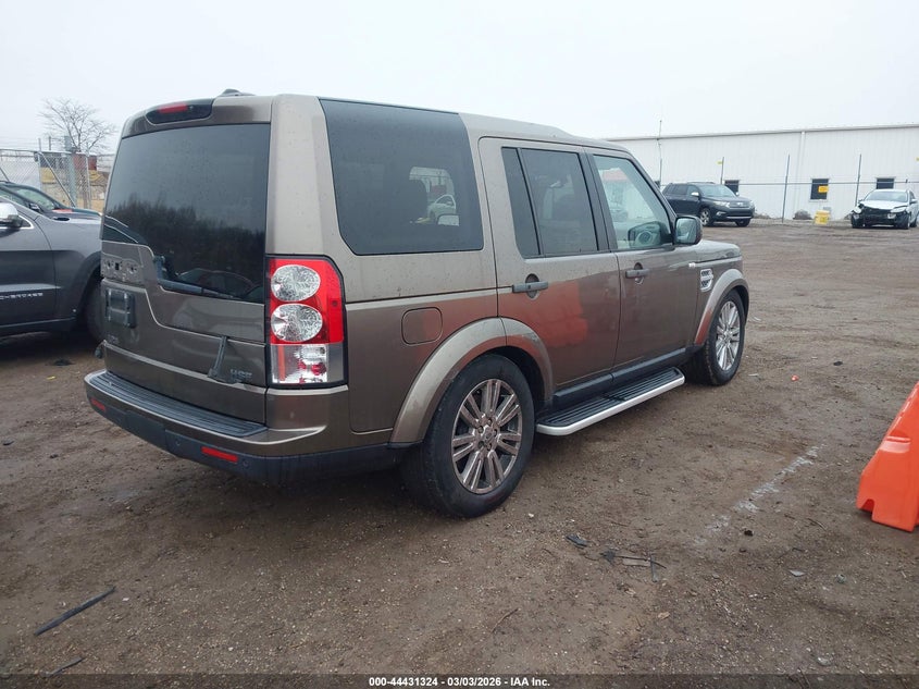 2012 Land rover Lr4 VIN SALAG2D46CA615880 IAAI salvage auction — LEFT SIDE, Salvage Title, sold $1,300 on 2026-07-29 (photo 4)