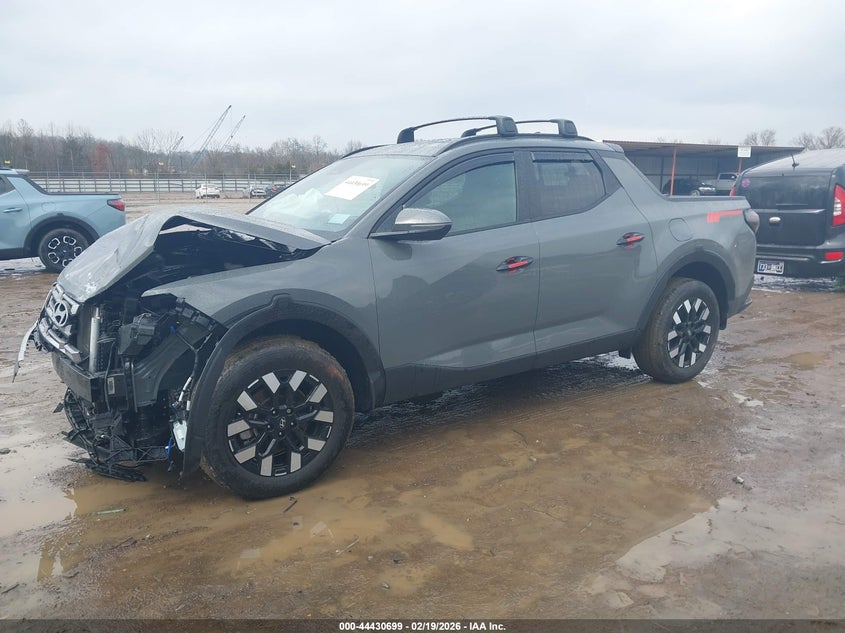 2025 Hyundai Santa cruz VIN 5NTJC4DE5SH132865 IAAI salvage auction — FRONT END, Salvage Title, sold $6,150 on 2026-07-15 (photo 2)