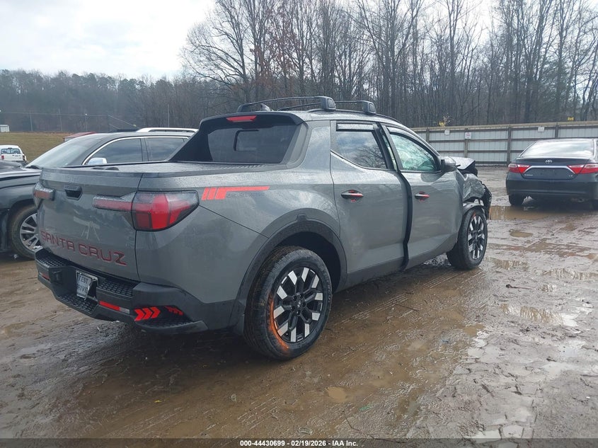 2025 Hyundai Santa cruz VIN 5NTJC4DE5SH132865 IAAI salvage auction — FRONT END, Salvage Title, sold $6,150 on 2026-07-15 (photo 4)