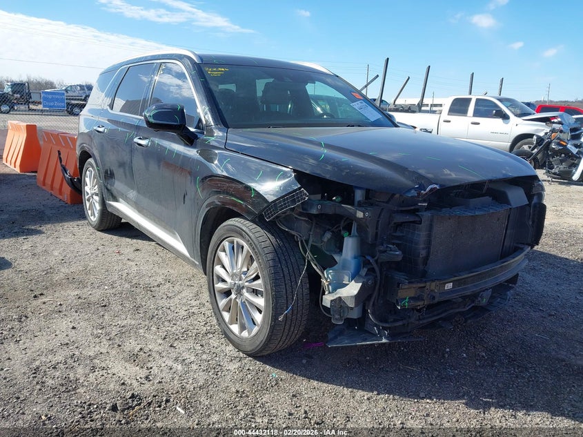 2020 Hyundai Palisade VIN KM8R5DHE2LU108046 IAAI salvage auction — FRONT END, Clear (Oklahoma), sold $5,300 on 2026-07-28 (photo 1)