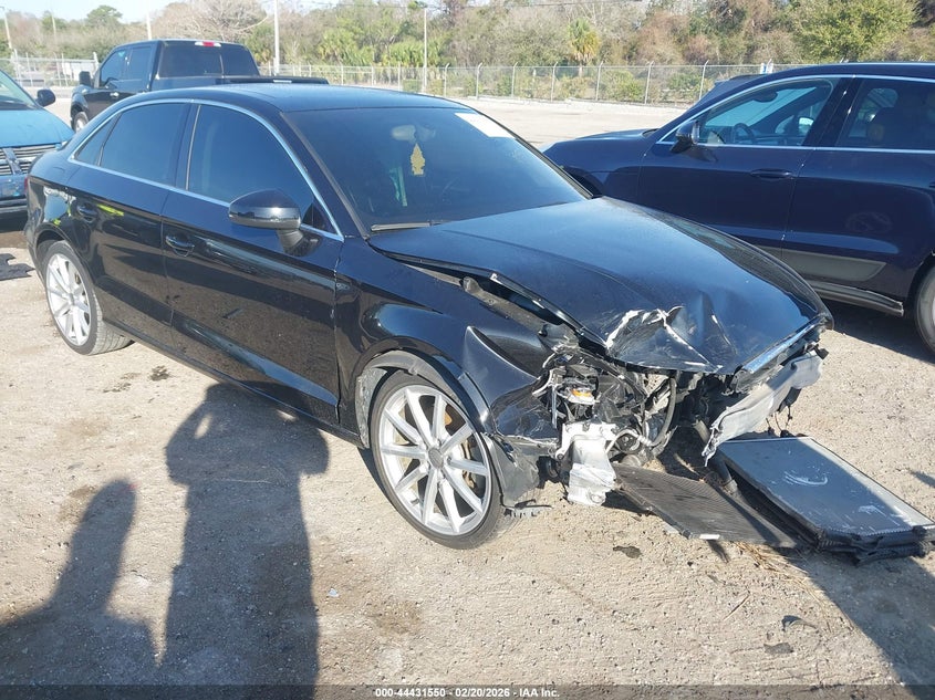 2015 Audi A3 VIN WAUEFGFFXF1020751 IAAI salvage auction — FRONT END, Salvage Title, sold $375 on 2026-07-30 (photo 1)