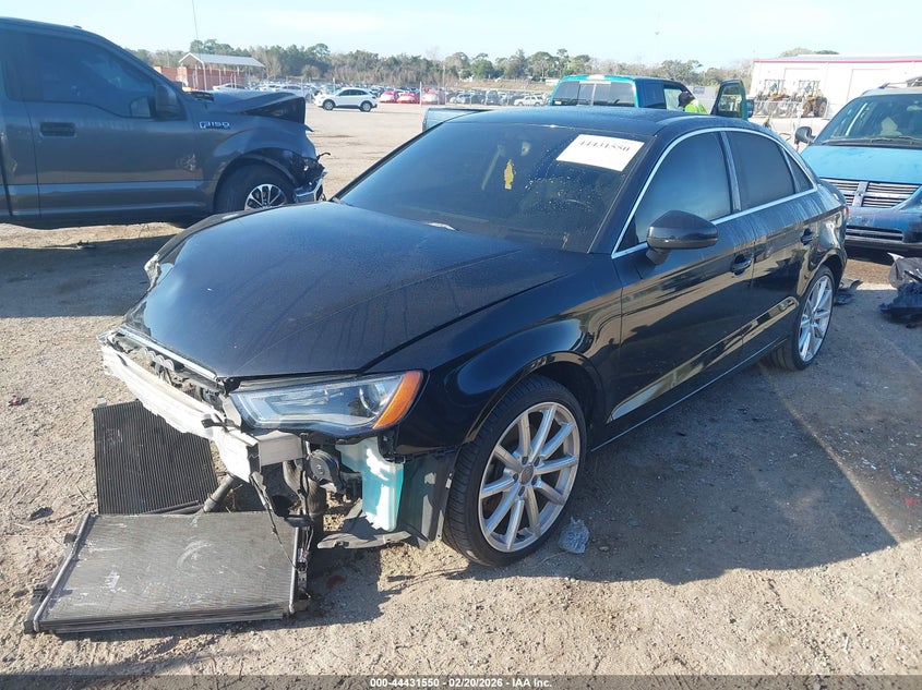2015 Audi A3 VIN WAUEFGFFXF1020751 IAAI salvage auction — FRONT END, Salvage Title, sold $375 on 2026-07-30 (photo 2)