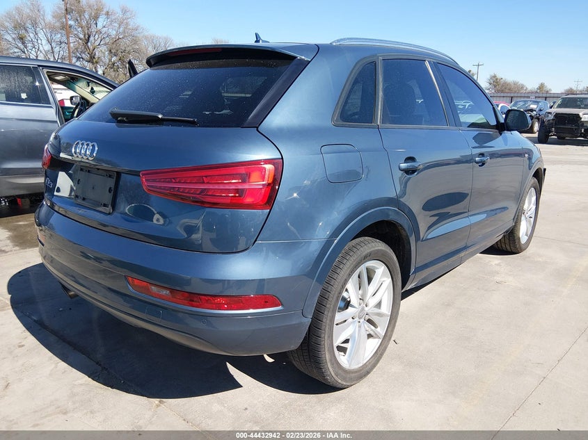 2018 Audi Q3 VIN WA1BCCFS9JR013041 IAAI salvage auction — FRONT END, Salvage (Florida), sold $4,350 on 2026-07-07 (photo 4)