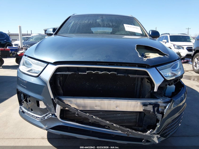 2018 Audi Q3 VIN WA1BCCFS9JR013041 IAAI salvage auction — FRONT END, Salvage (Florida), sold $4,350 on 2026-07-07 (photo 6)