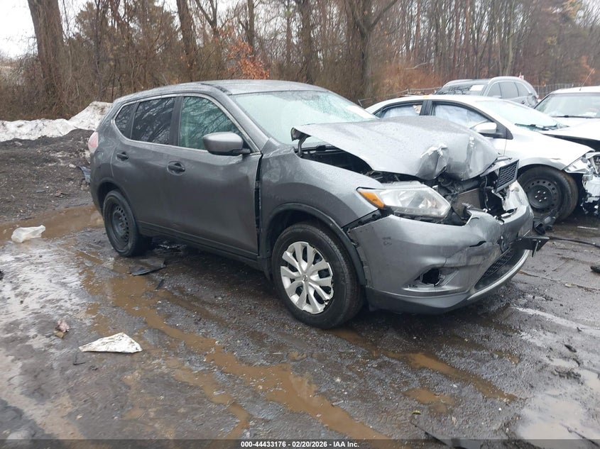 2016 Nissan Rogue VIN KNMAT2MV7GP650488 IAAI salvage auction — FRONT END, Salvage Title, sold $600 on 2026-07-14 (photo 1)