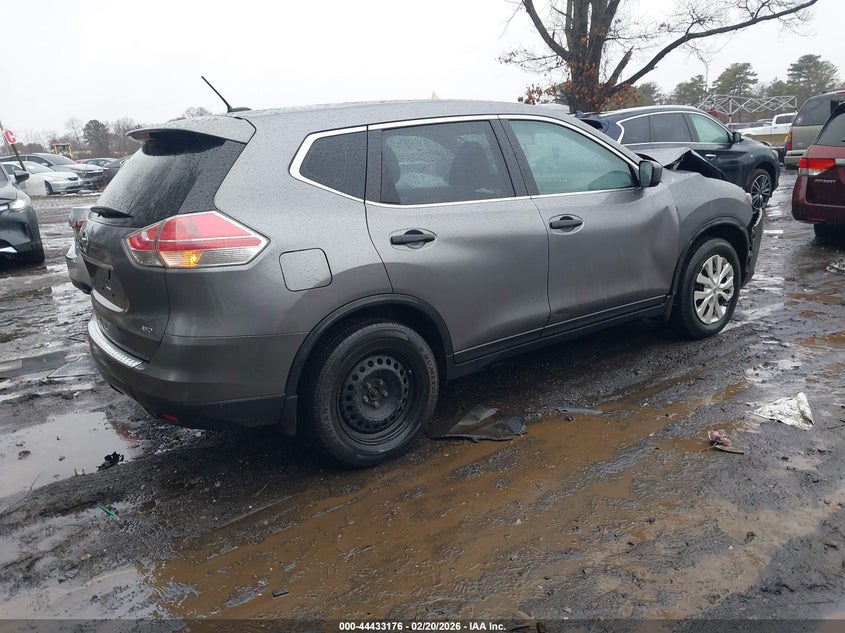 2016 Nissan Rogue VIN KNMAT2MV7GP650488 IAAI salvage auction — FRONT END, Salvage Title, sold $600 on 2026-07-14 (photo 4)