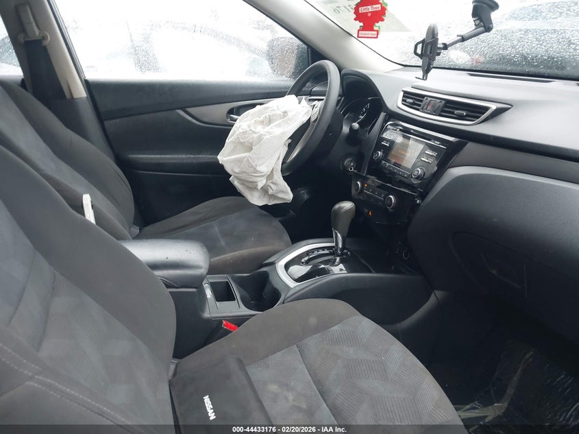 2016 Nissan Rogue VIN KNMAT2MV7GP650488 IAAI salvage auction — FRONT END, Salvage Title, sold $600 on 2026-07-14 (photo 5)
