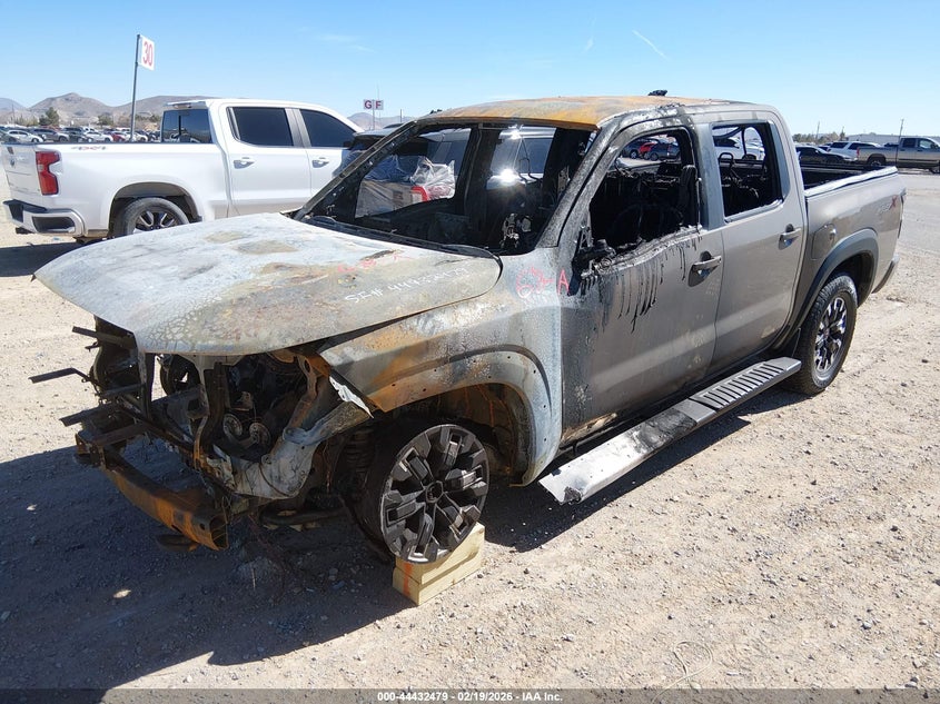 2024 Nissan Frontier VIN 1N6ED1EJ7RN659238 IAAI salvage auction — BURN, Non-Repairable (Texas), sold $150 on 2026-07-08 (photo 2)