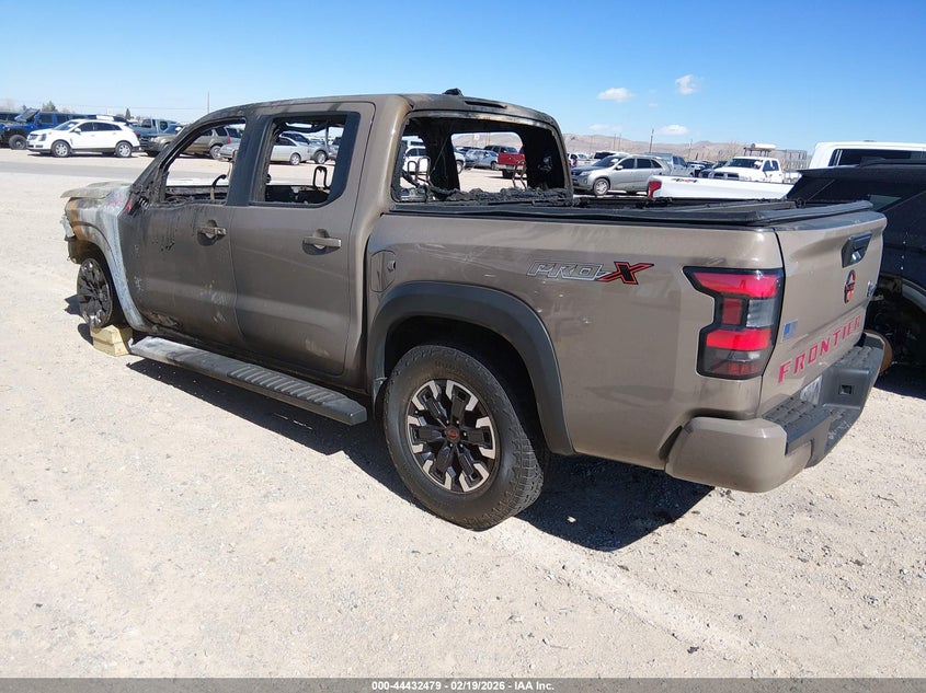 2024 Nissan Frontier VIN 1N6ED1EJ7RN659238 IAAI salvage auction — BURN, Non-Repairable (Texas), sold $150 on 2026-07-08 (photo 3)