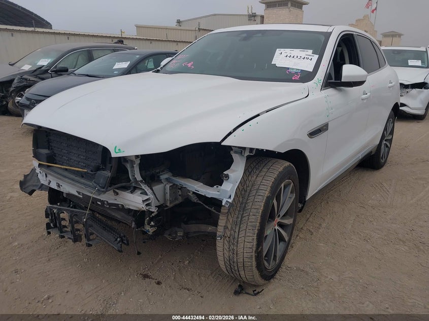 2023 Jaguar F-pace VIN SADCJ2EX7PA705589 IAAI salvage auction — FRONT END, Original (Texas), sold $10,600 on 2026-07-13 (photo 2)